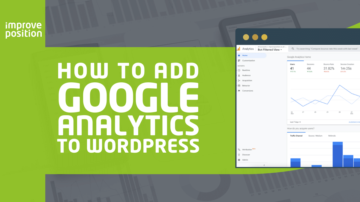 how to add google analytics to wordpress