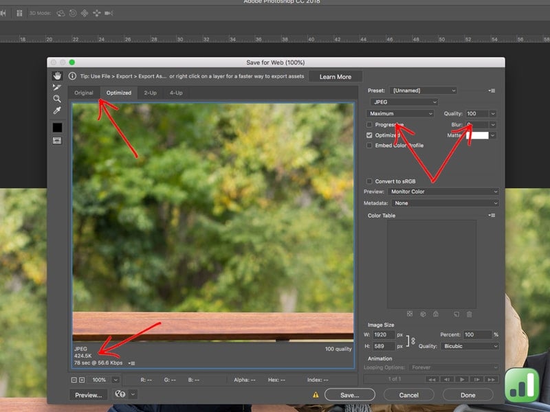 How To Save Images For Web In Photoshop